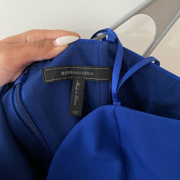 BCBGMAXAZRIA Blue Dress - Picture 4 of 4